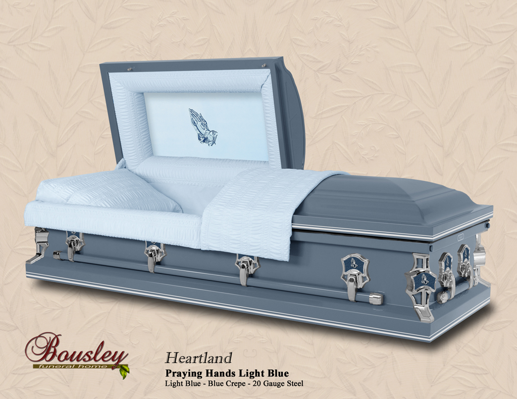 Heartland Light Blue Praying Hands